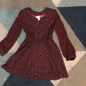 Red Lace Dress
